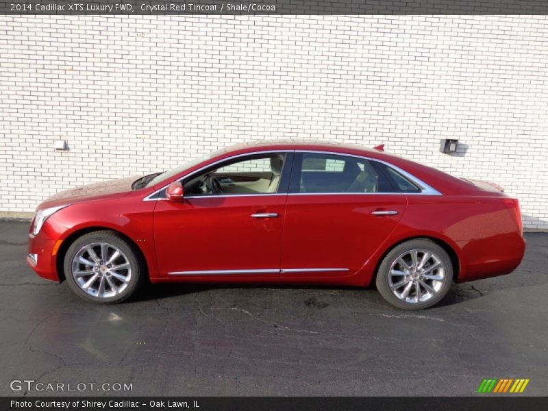 Crystal Red Tincoat / Shale/Cocoa 2014 Cadillac XTS Luxury FWD