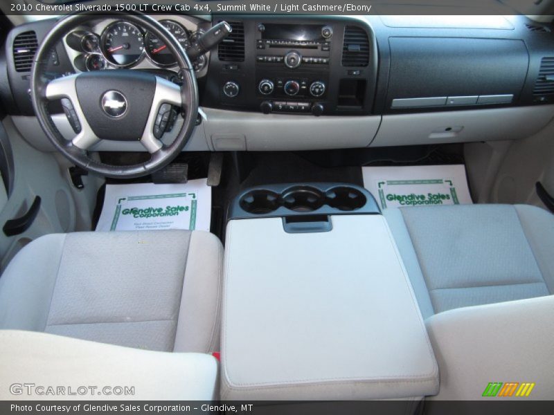 Summit White / Light Cashmere/Ebony 2010 Chevrolet Silverado 1500 LT Crew Cab 4x4