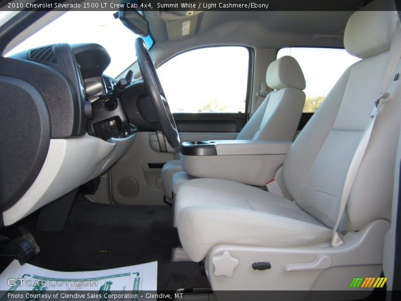 Summit White / Light Cashmere/Ebony 2010 Chevrolet Silverado 1500 LT Crew Cab 4x4