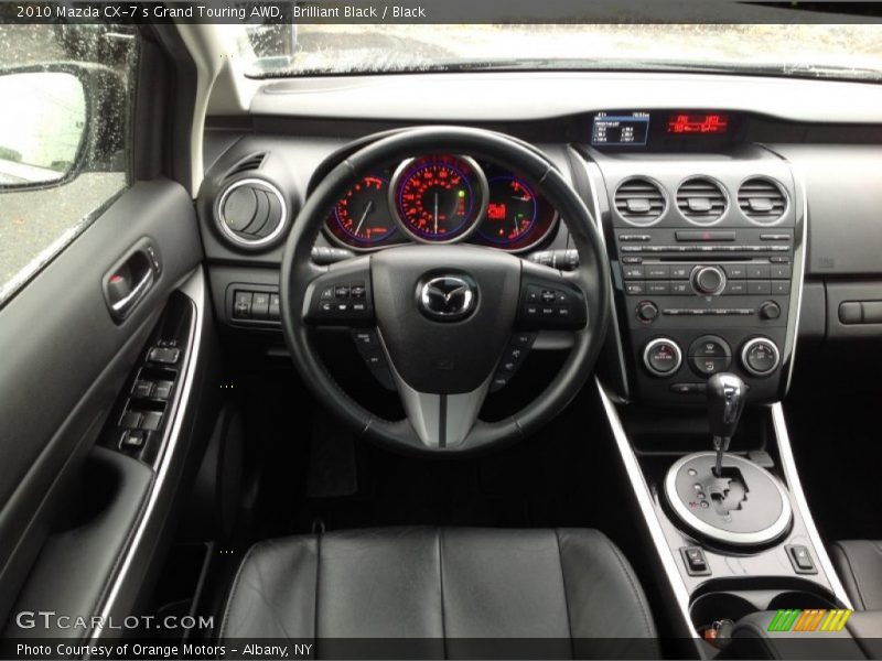 Brilliant Black / Black 2010 Mazda CX-7 s Grand Touring AWD