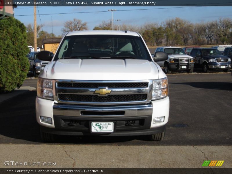 Summit White / Light Cashmere/Ebony 2010 Chevrolet Silverado 1500 LT Crew Cab 4x4