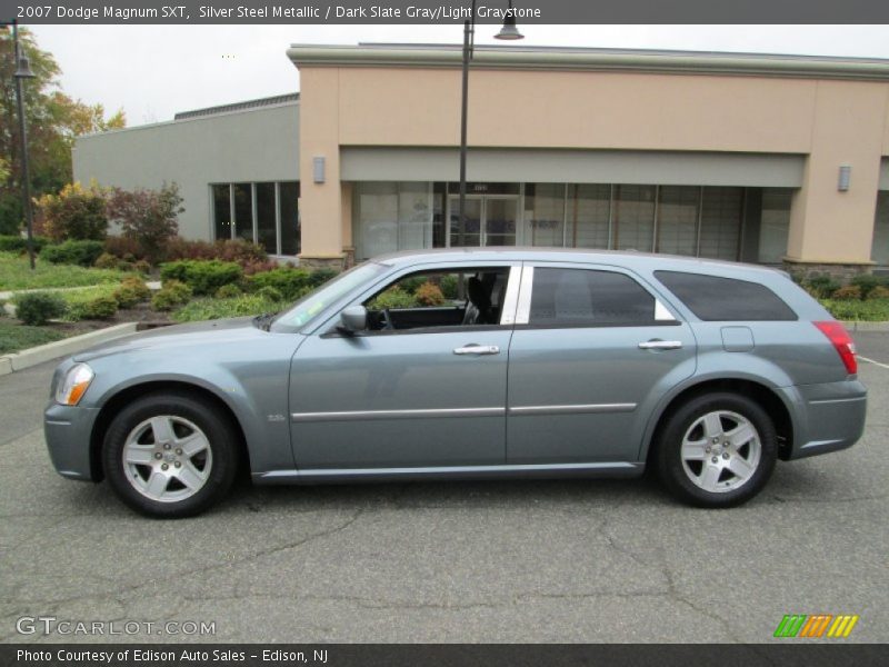 Silver Steel Metallic / Dark Slate Gray/Light Graystone 2007 Dodge Magnum SXT