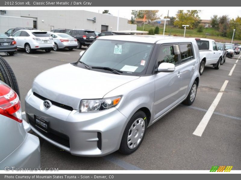 Classic Silver Metallic / Dark Gray 2012 Scion xB