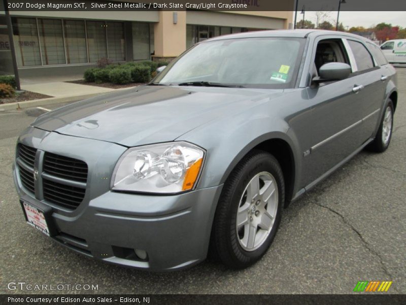 Silver Steel Metallic / Dark Slate Gray/Light Graystone 2007 Dodge Magnum SXT