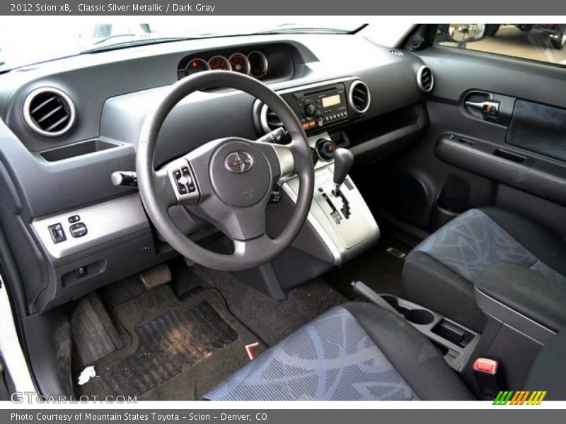 Classic Silver Metallic / Dark Gray 2012 Scion xB