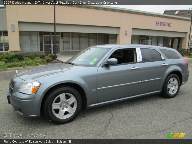 Silver Steel Metallic / Dark Slate Gray/Light Graystone 2007 Dodge Magnum SXT