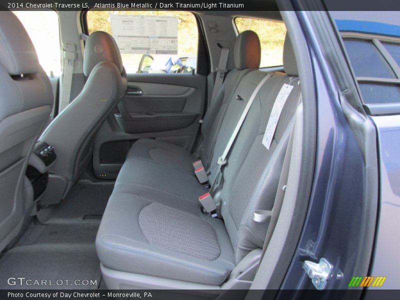 Atlantis Blue Metallic / Dark Titanium/Light Titanium 2014 Chevrolet Traverse LS