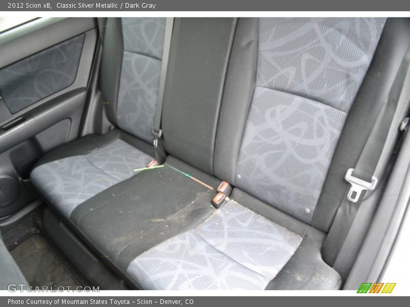 Classic Silver Metallic / Dark Gray 2012 Scion xB
