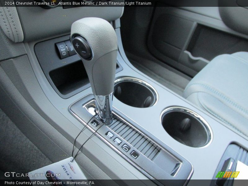 Atlantis Blue Metallic / Dark Titanium/Light Titanium 2014 Chevrolet Traverse LS