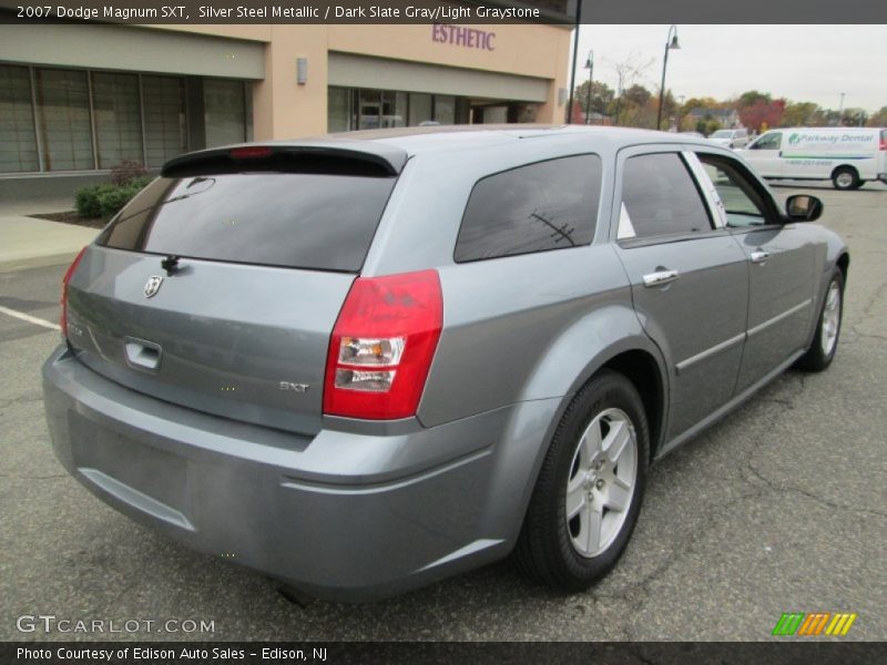 Silver Steel Metallic / Dark Slate Gray/Light Graystone 2007 Dodge Magnum SXT