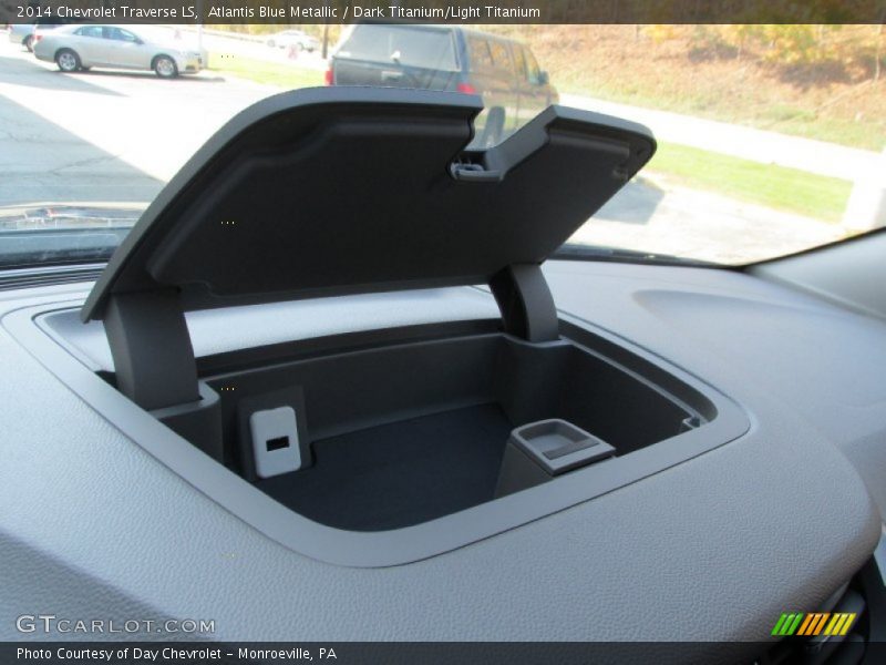 Atlantis Blue Metallic / Dark Titanium/Light Titanium 2014 Chevrolet Traverse LS