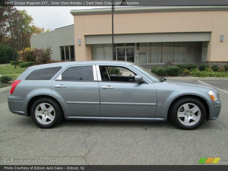 Silver Steel Metallic / Dark Slate Gray/Light Graystone 2007 Dodge Magnum SXT