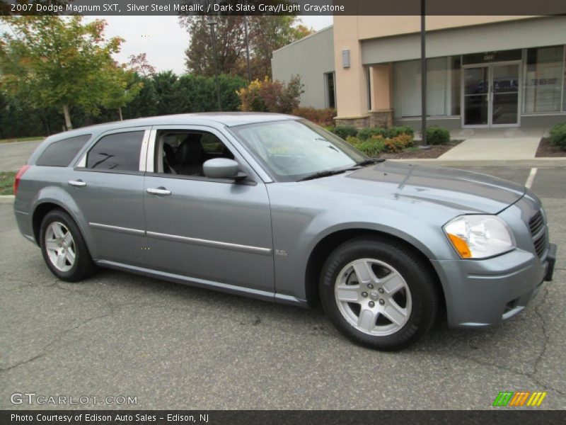 Silver Steel Metallic / Dark Slate Gray/Light Graystone 2007 Dodge Magnum SXT