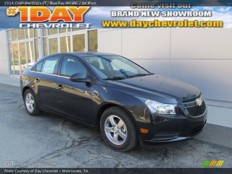 Blue Ray Metallic / Jet Black 2014 Chevrolet Cruze LT