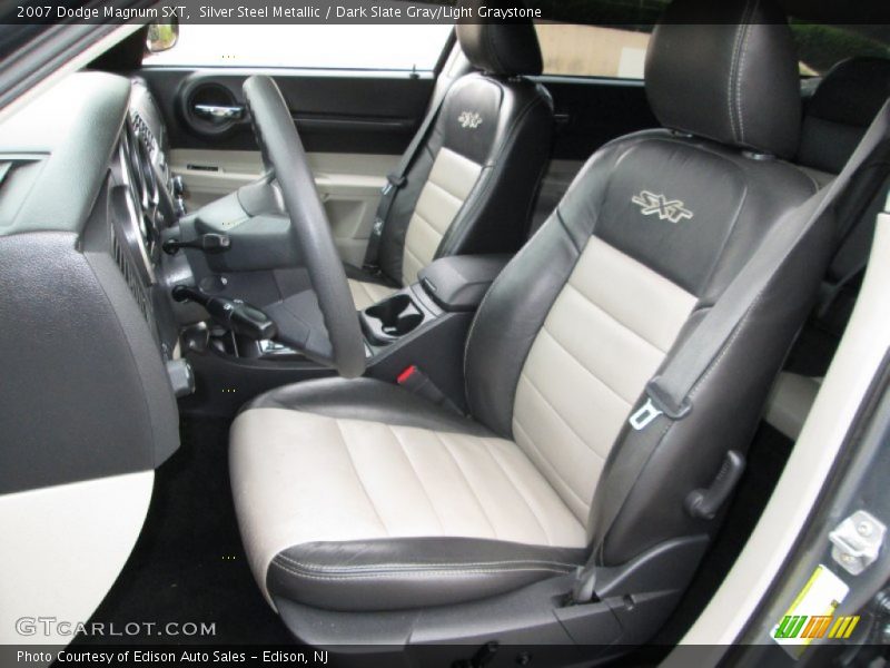 Silver Steel Metallic / Dark Slate Gray/Light Graystone 2007 Dodge Magnum SXT