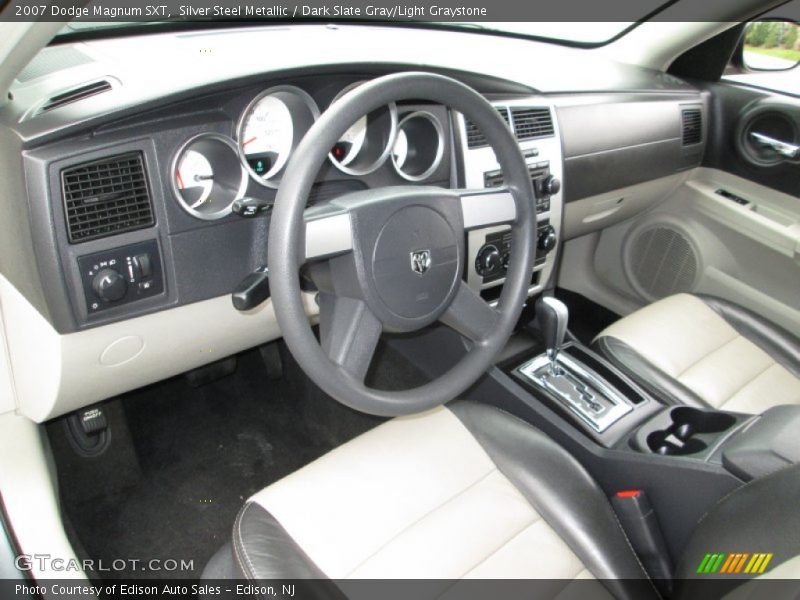 Silver Steel Metallic / Dark Slate Gray/Light Graystone 2007 Dodge Magnum SXT