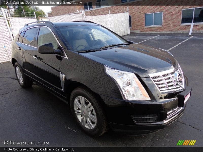 Black Raven / Ebony/Ebony 2013 Cadillac SRX FWD