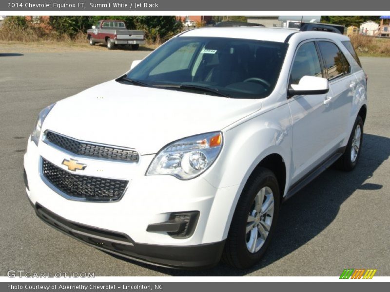 Summit White / Jet Black 2014 Chevrolet Equinox LT