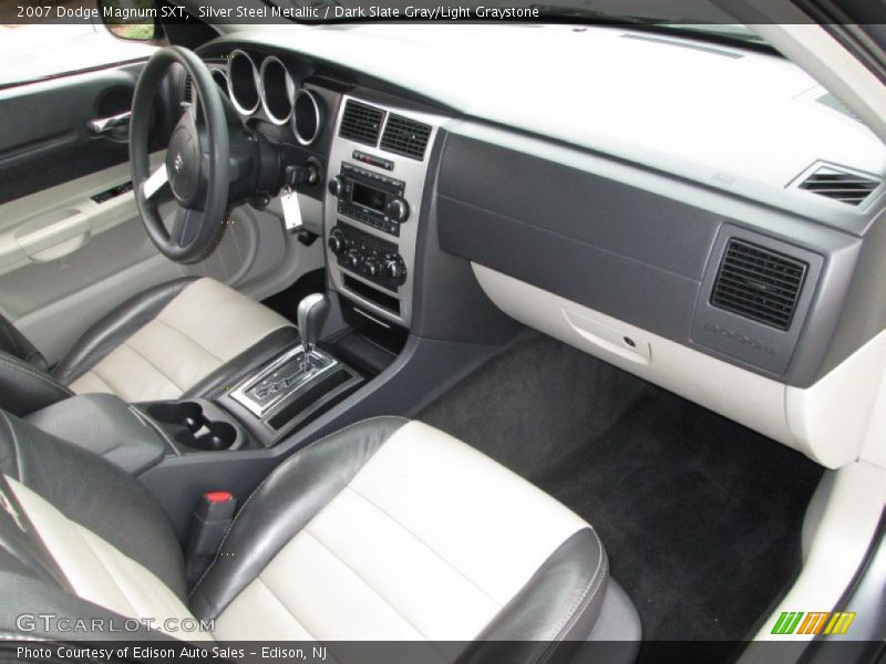 Silver Steel Metallic / Dark Slate Gray/Light Graystone 2007 Dodge Magnum SXT