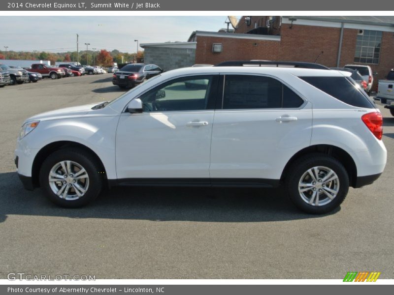 Summit White / Jet Black 2014 Chevrolet Equinox LT