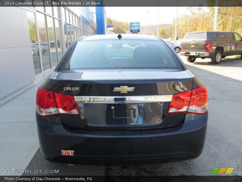 Blue Ray Metallic / Jet Black 2014 Chevrolet Cruze LT