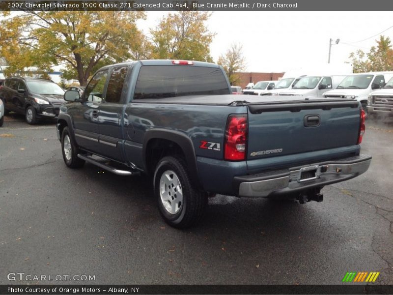 Blue Granite Metallic / Dark Charcoal 2007 Chevrolet Silverado 1500 Classic Z71 Extended Cab 4x4