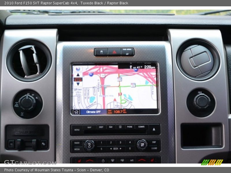 Navigation of 2010 F150 SVT Raptor SuperCab 4x4