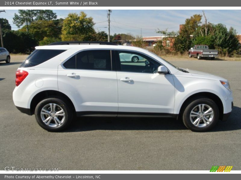 Summit White / Jet Black 2014 Chevrolet Equinox LT