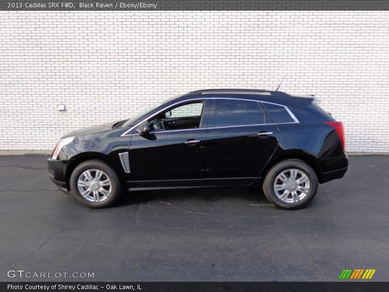 Black Raven / Ebony/Ebony 2013 Cadillac SRX FWD