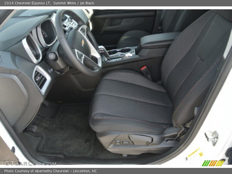 Summit White / Jet Black 2014 Chevrolet Equinox LT