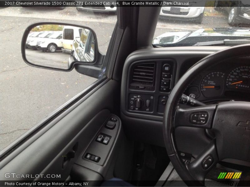 Blue Granite Metallic / Dark Charcoal 2007 Chevrolet Silverado 1500 Classic Z71 Extended Cab 4x4