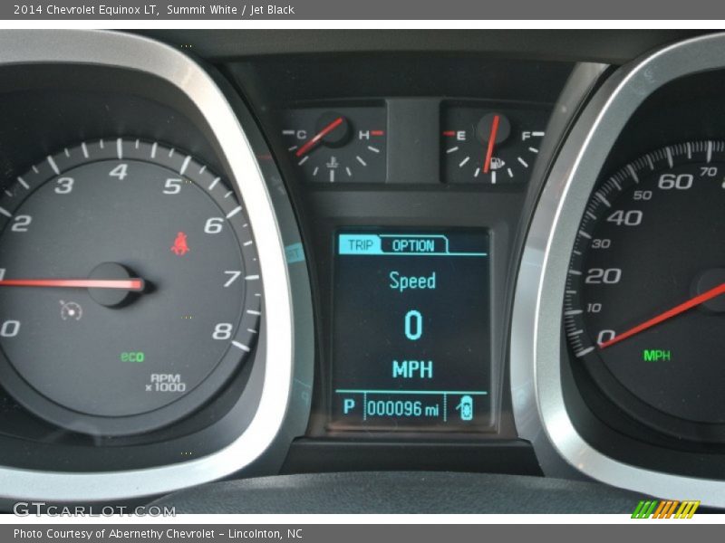 Summit White / Jet Black 2014 Chevrolet Equinox LT