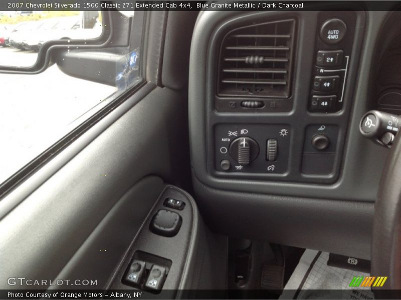 Blue Granite Metallic / Dark Charcoal 2007 Chevrolet Silverado 1500 Classic Z71 Extended Cab 4x4