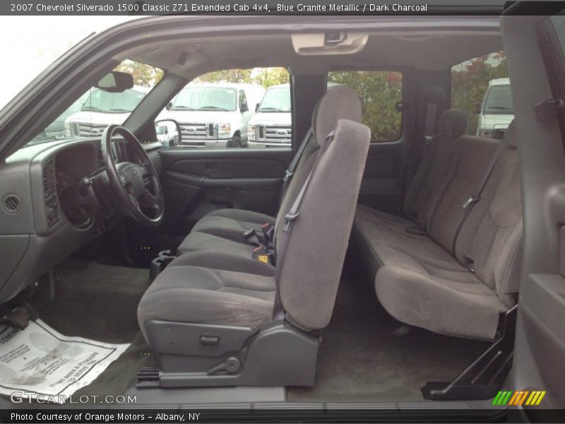 Blue Granite Metallic / Dark Charcoal 2007 Chevrolet Silverado 1500 Classic Z71 Extended Cab 4x4