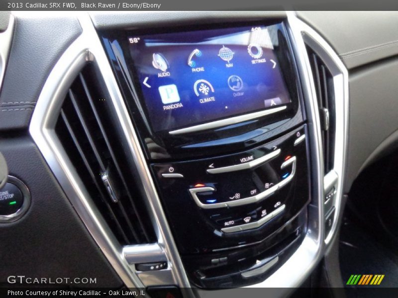 Black Raven / Ebony/Ebony 2013 Cadillac SRX FWD