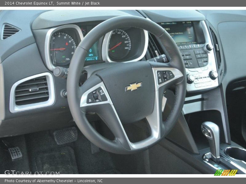 Summit White / Jet Black 2014 Chevrolet Equinox LT