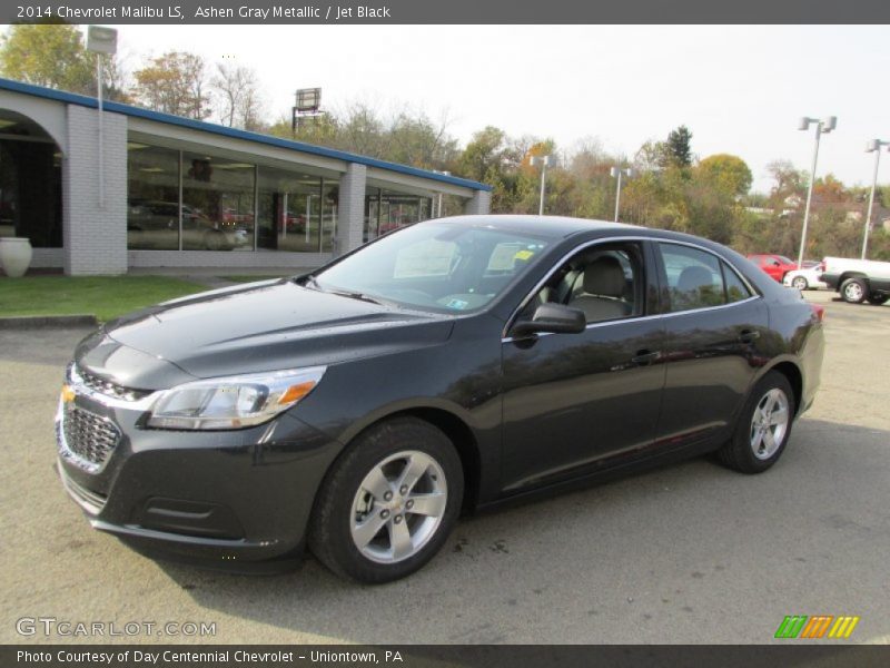 Ashen Gray Metallic / Jet Black 2014 Chevrolet Malibu LS