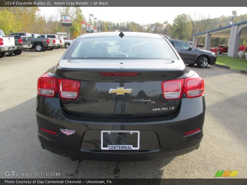 Ashen Gray Metallic / Jet Black 2014 Chevrolet Malibu LS