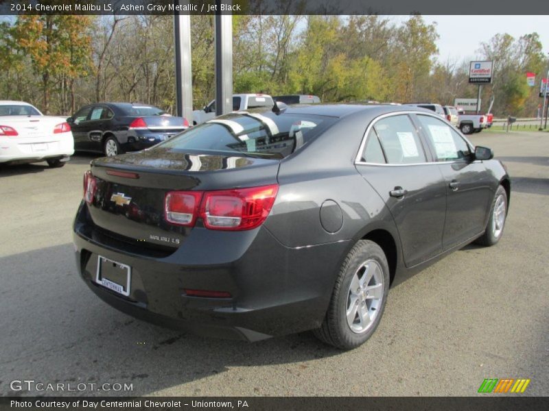 Ashen Gray Metallic / Jet Black 2014 Chevrolet Malibu LS
