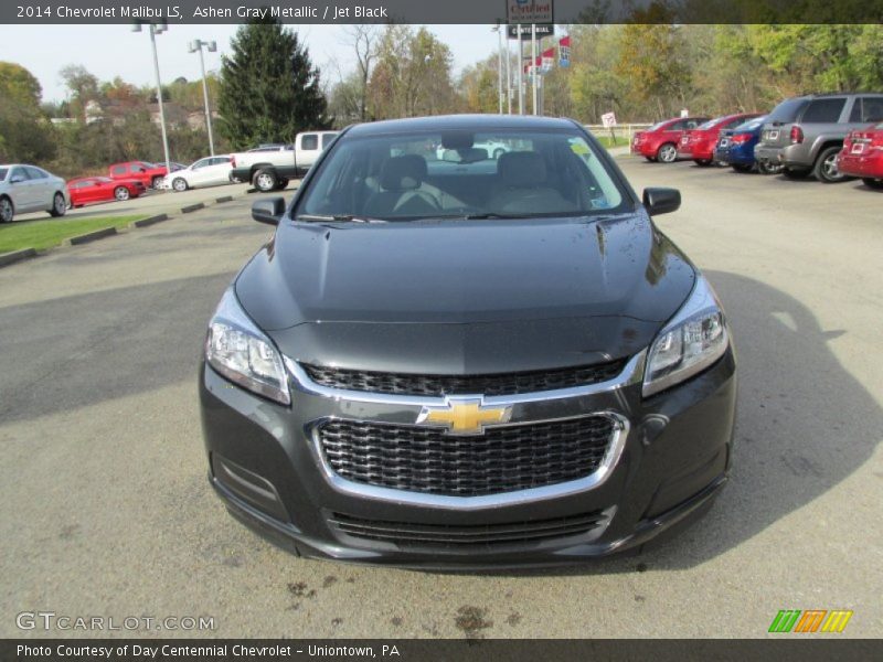 Ashen Gray Metallic / Jet Black 2014 Chevrolet Malibu LS