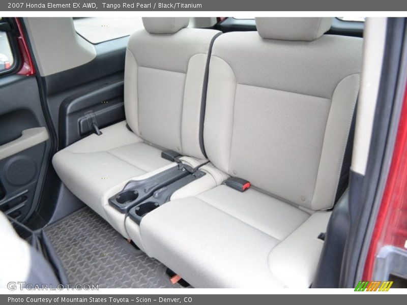 Tango Red Pearl / Black/Titanium 2007 Honda Element EX AWD