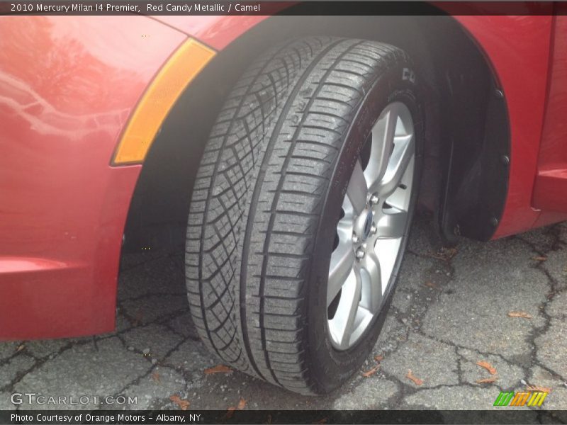Red Candy Metallic / Camel 2010 Mercury Milan I4 Premier