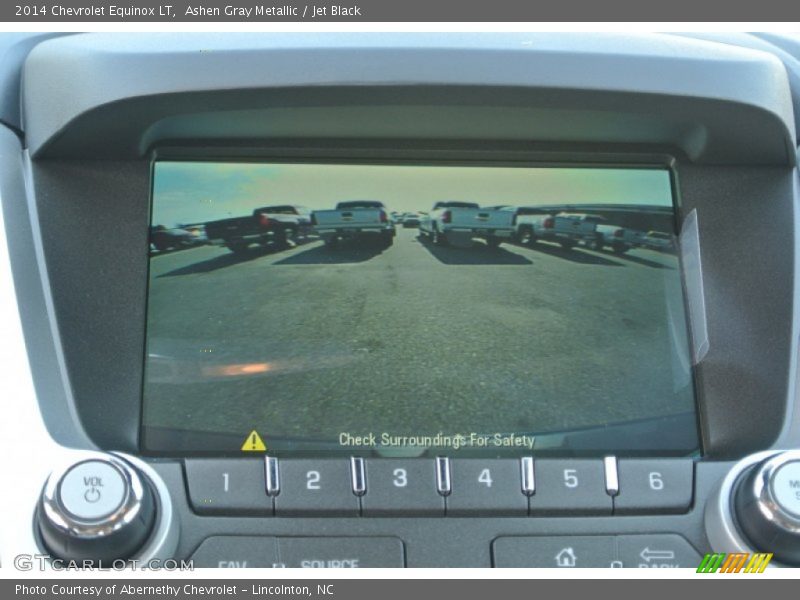 Ashen Gray Metallic / Jet Black 2014 Chevrolet Equinox LT