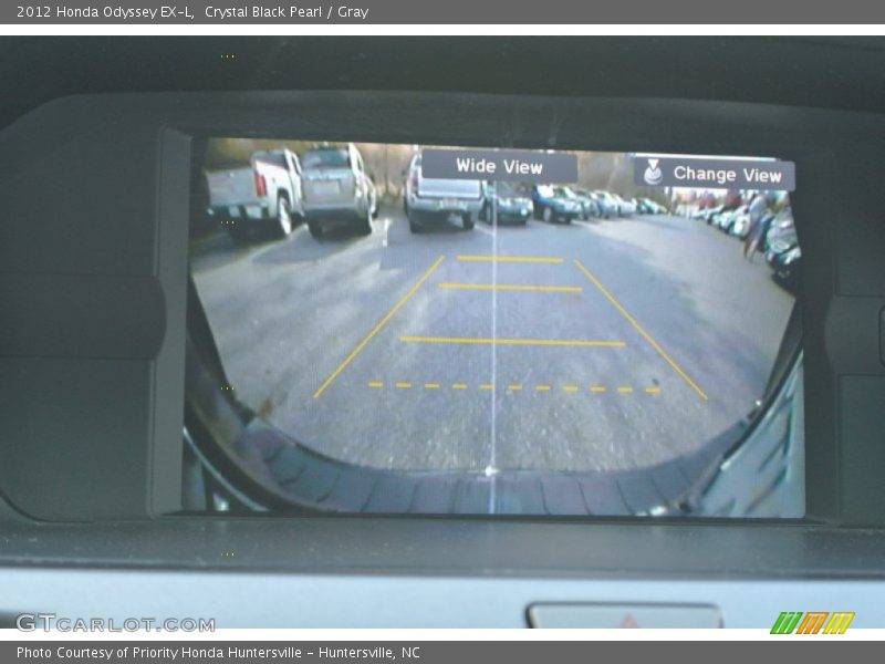 Crystal Black Pearl / Gray 2012 Honda Odyssey EX-L