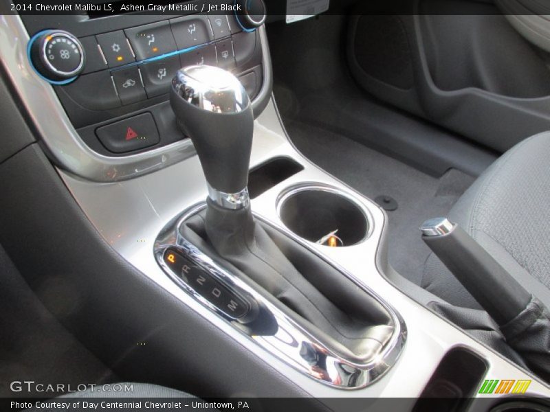 Ashen Gray Metallic / Jet Black 2014 Chevrolet Malibu LS