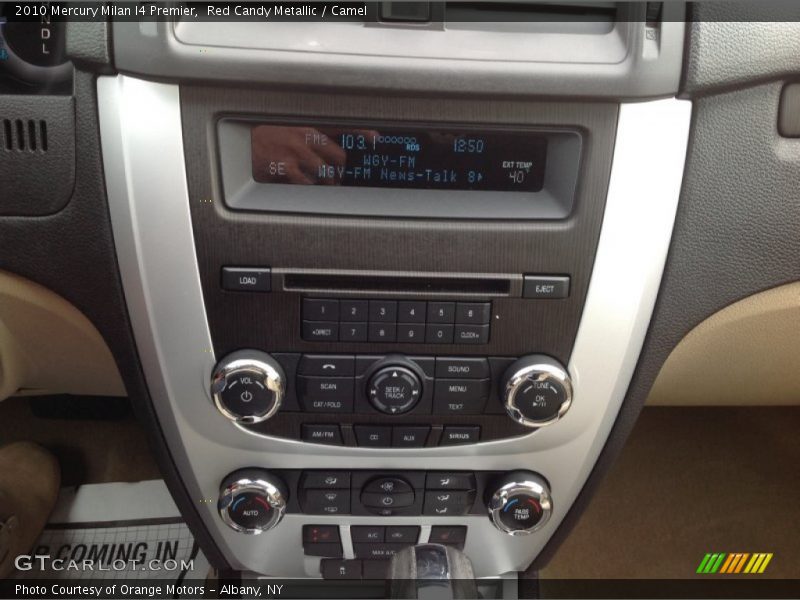 Red Candy Metallic / Camel 2010 Mercury Milan I4 Premier