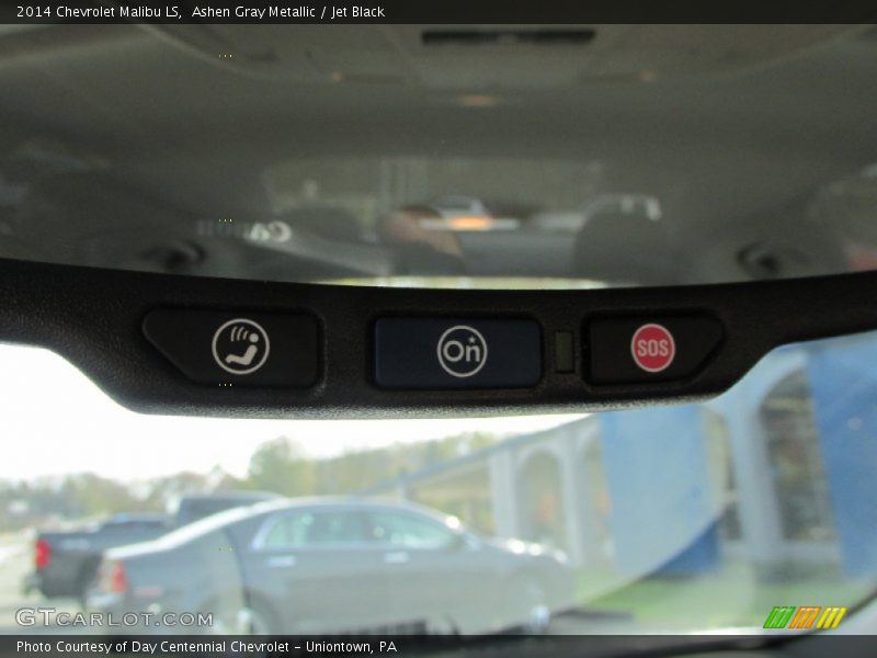 Ashen Gray Metallic / Jet Black 2014 Chevrolet Malibu LS