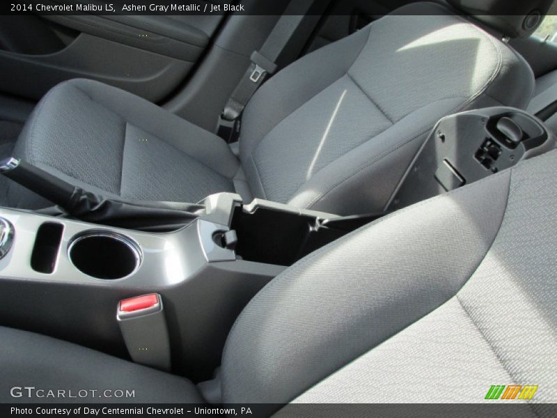 Ashen Gray Metallic / Jet Black 2014 Chevrolet Malibu LS