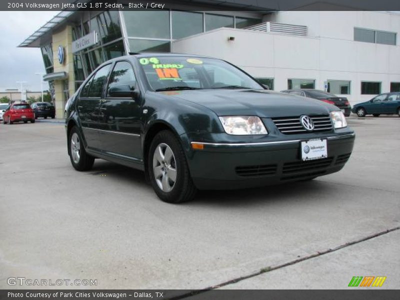 Black / Grey 2004 Volkswagen Jetta GLS 1.8T Sedan