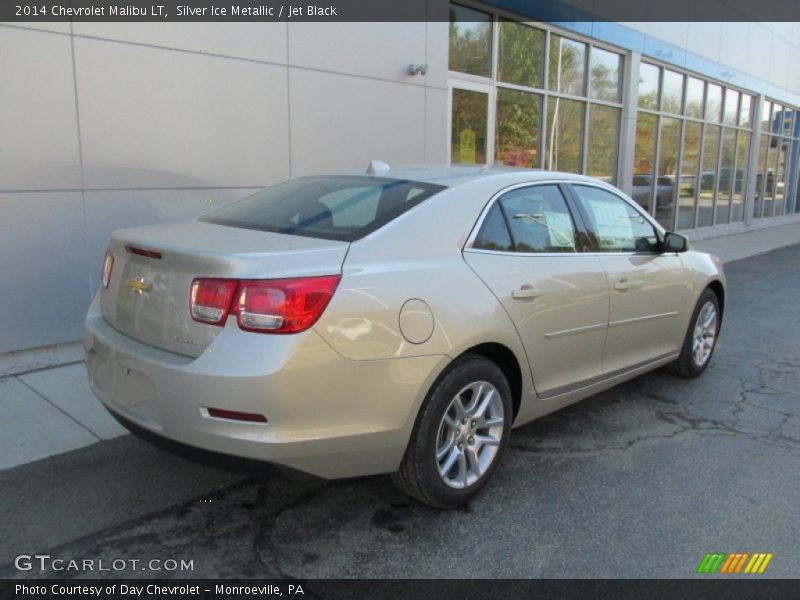 Silver Ice Metallic / Jet Black 2014 Chevrolet Malibu LT